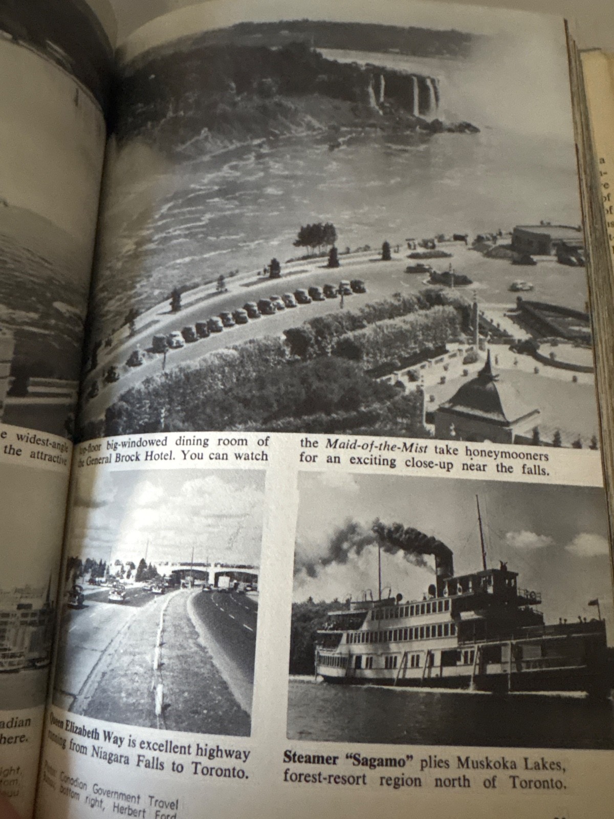 Around The World In 1000 Pictures 1954 Doubleday Hardcover HCDJ 448 Pages