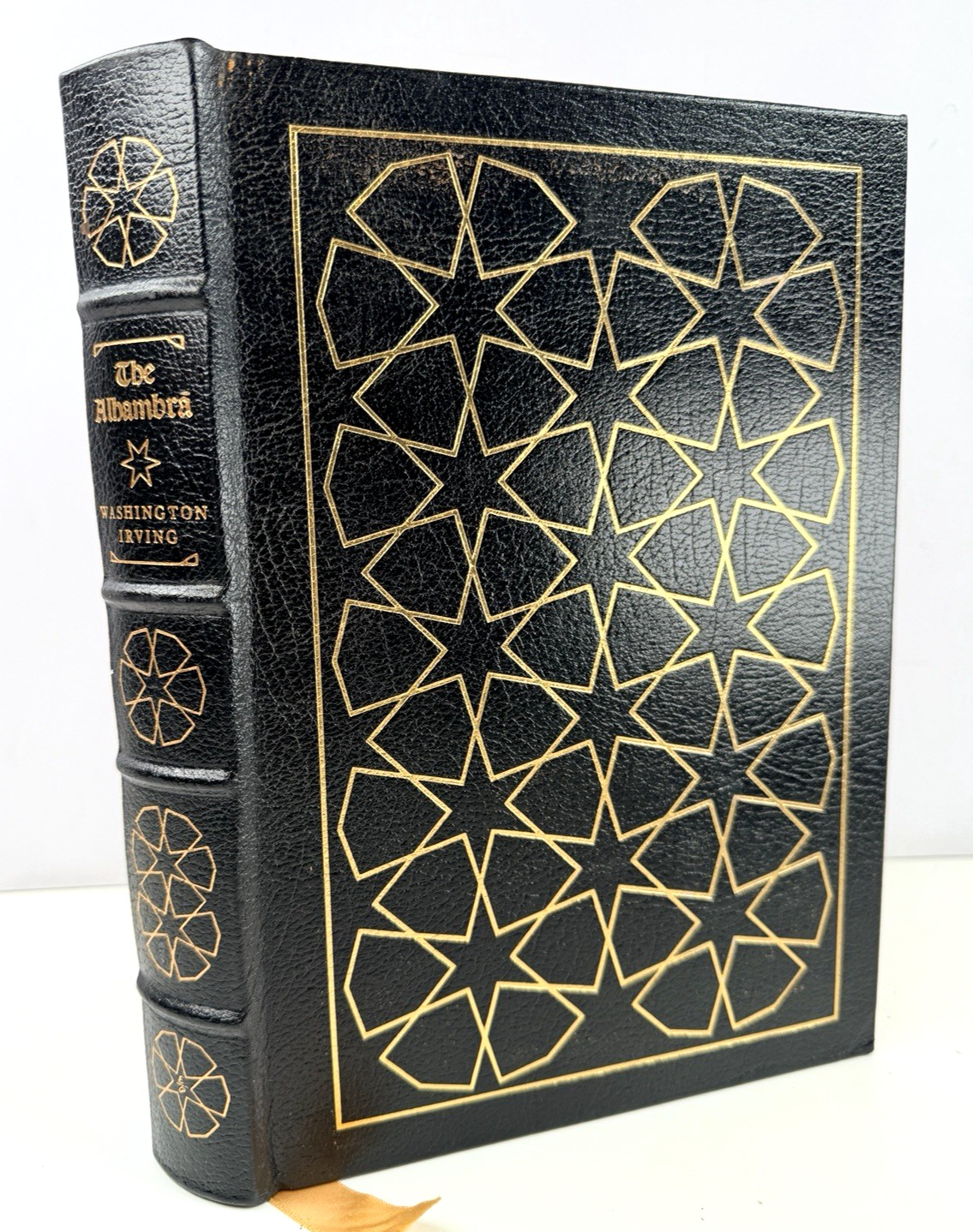The Alhambra Book Washington Irving Leather 1978 Easton Press 100 Greatest
