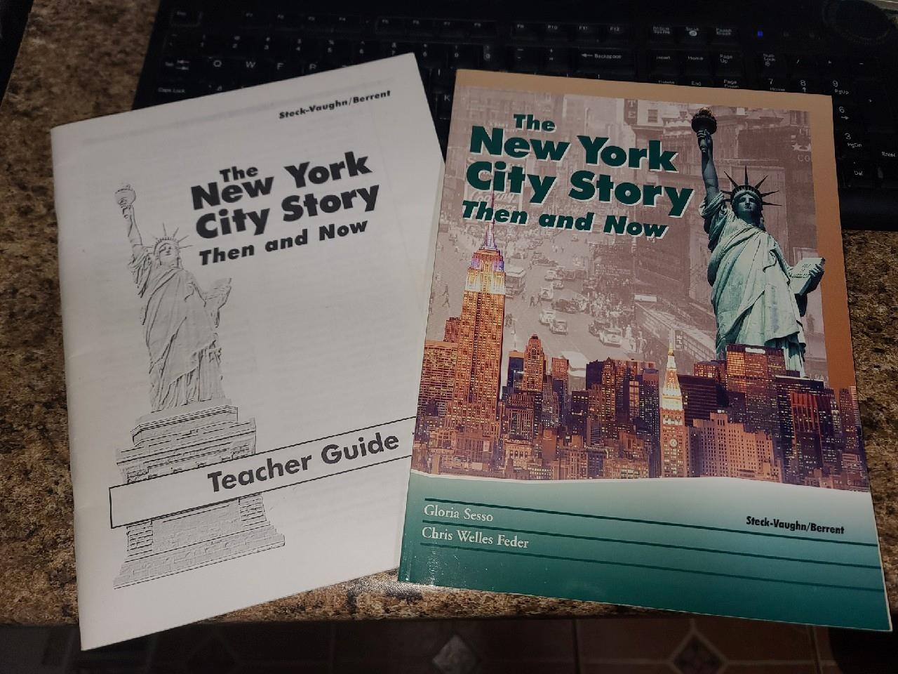 New York City Story: Then and Now 1999 Textbook & Teacher’s Guide Vaughn/Berrent