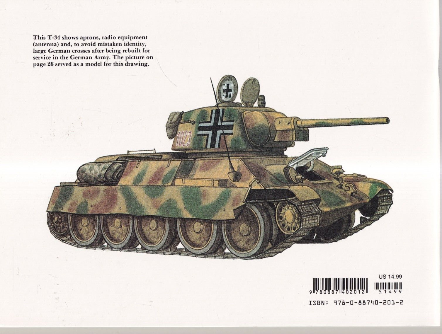 CAPTURED TANKS UNDER THE GERMAN FLAG: (1997 Stapled Softcover){J6}