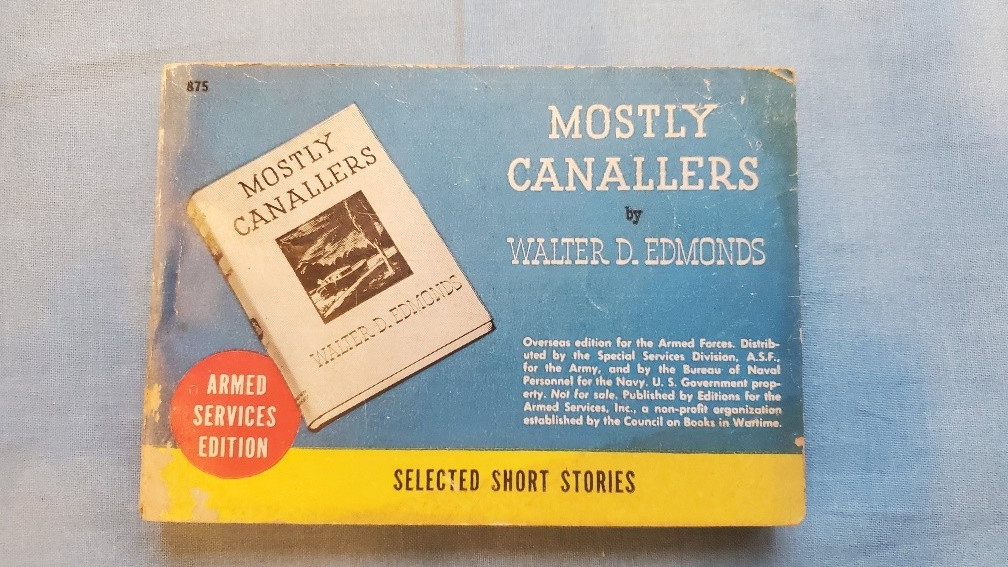 Armed Services Edition Mostly Canallers 875 Edmonds Very Good
