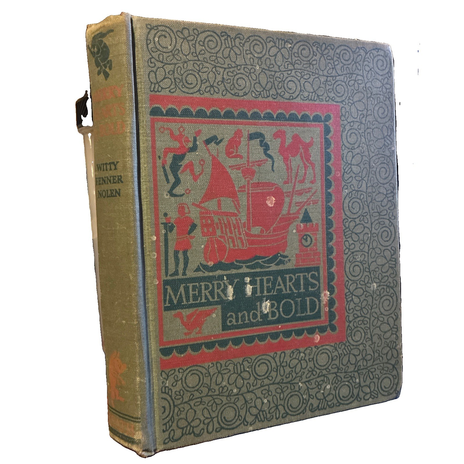 Merry Hearts And Bold 1942 Barbara Nolen D C Heath And Company Hardcover