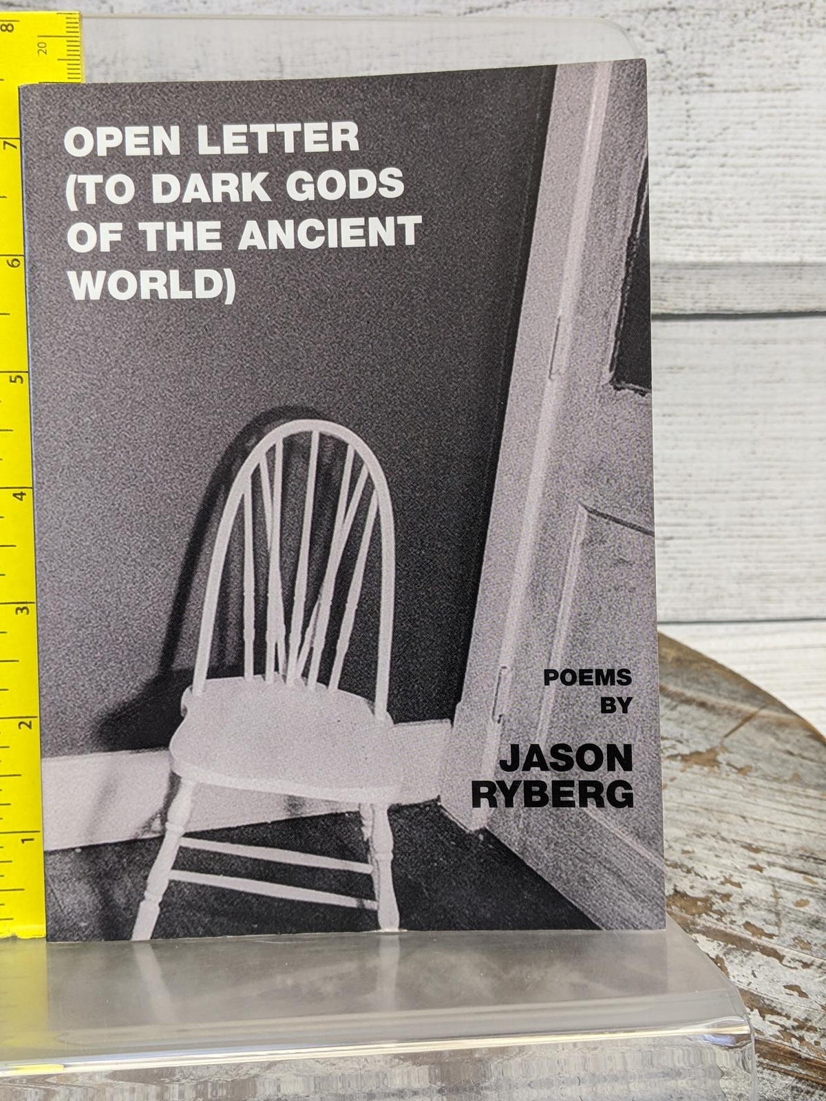 Open Letter (To the Dark Gods of the Ancient World) Poems by Jason Ryberg PB