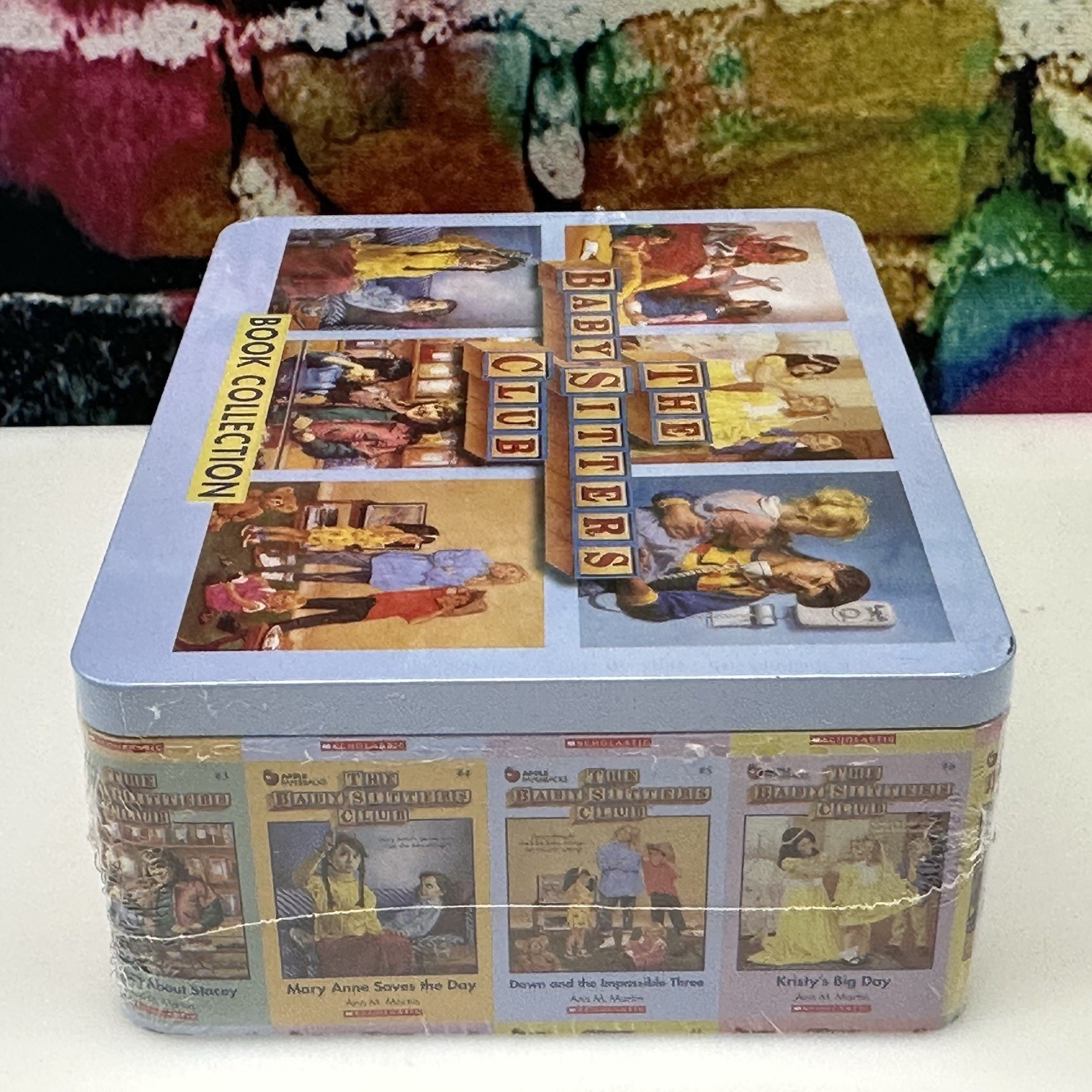 The Baby-Sitters Club Book Collection Retro Set by Ann M. Martin Tin Case NEW!