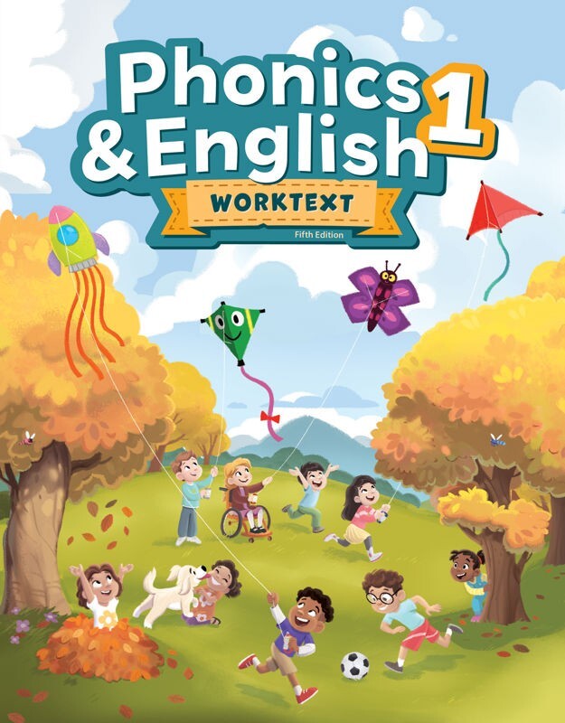 BJU Press – Phonics & English 1 Worktext *5th edition* 535641