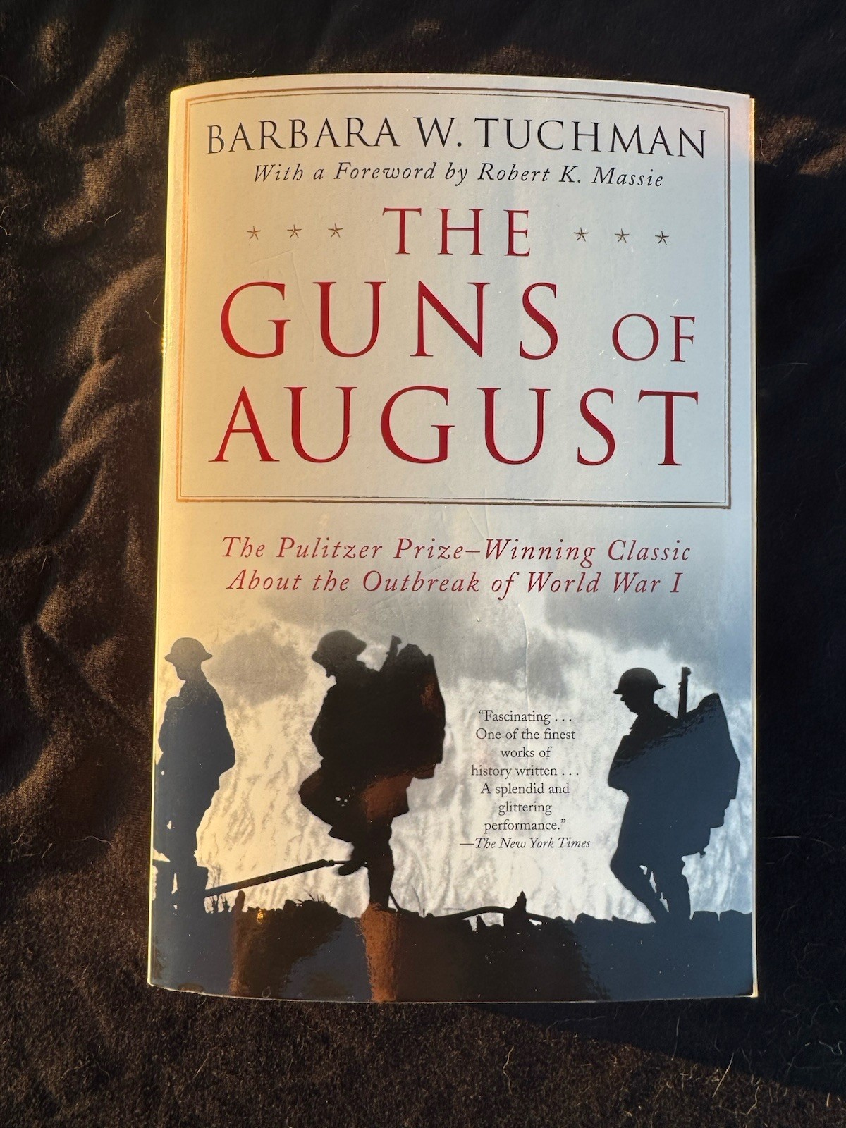 Barbara W. Tuchman The Guns of August Paperback Nonfiction History WWI Military