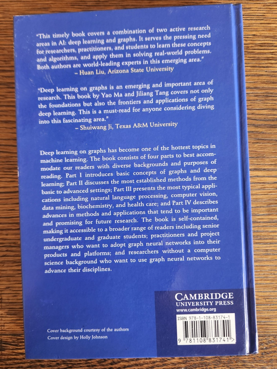 Deep Learning on Graphs by Yao Ma & Jiliang Tang 2021 HC Cambridge University LN