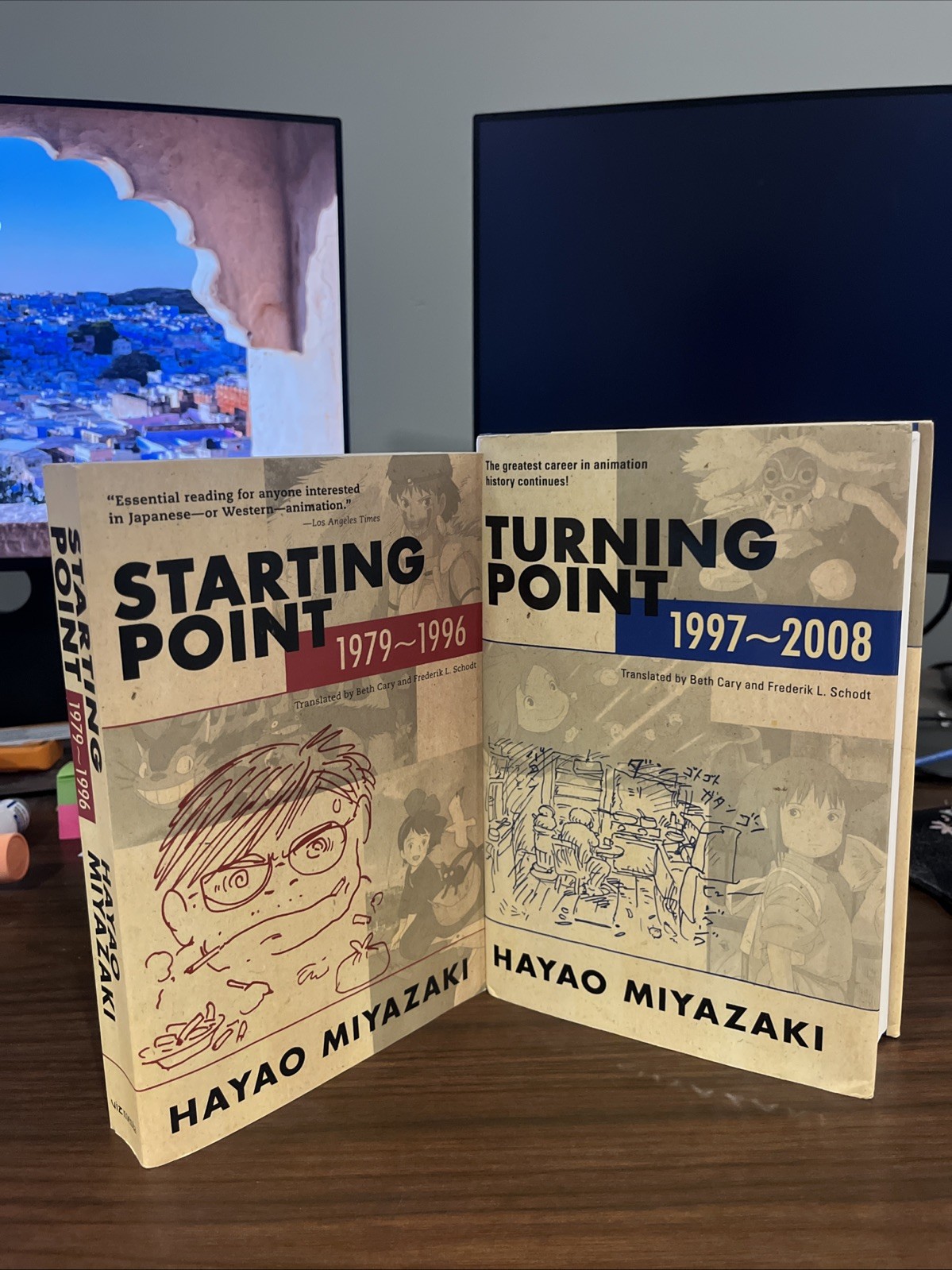 Starting Point & Turning Point-autobiographies by Hayao Miyazaki (Studio Ghibli)
