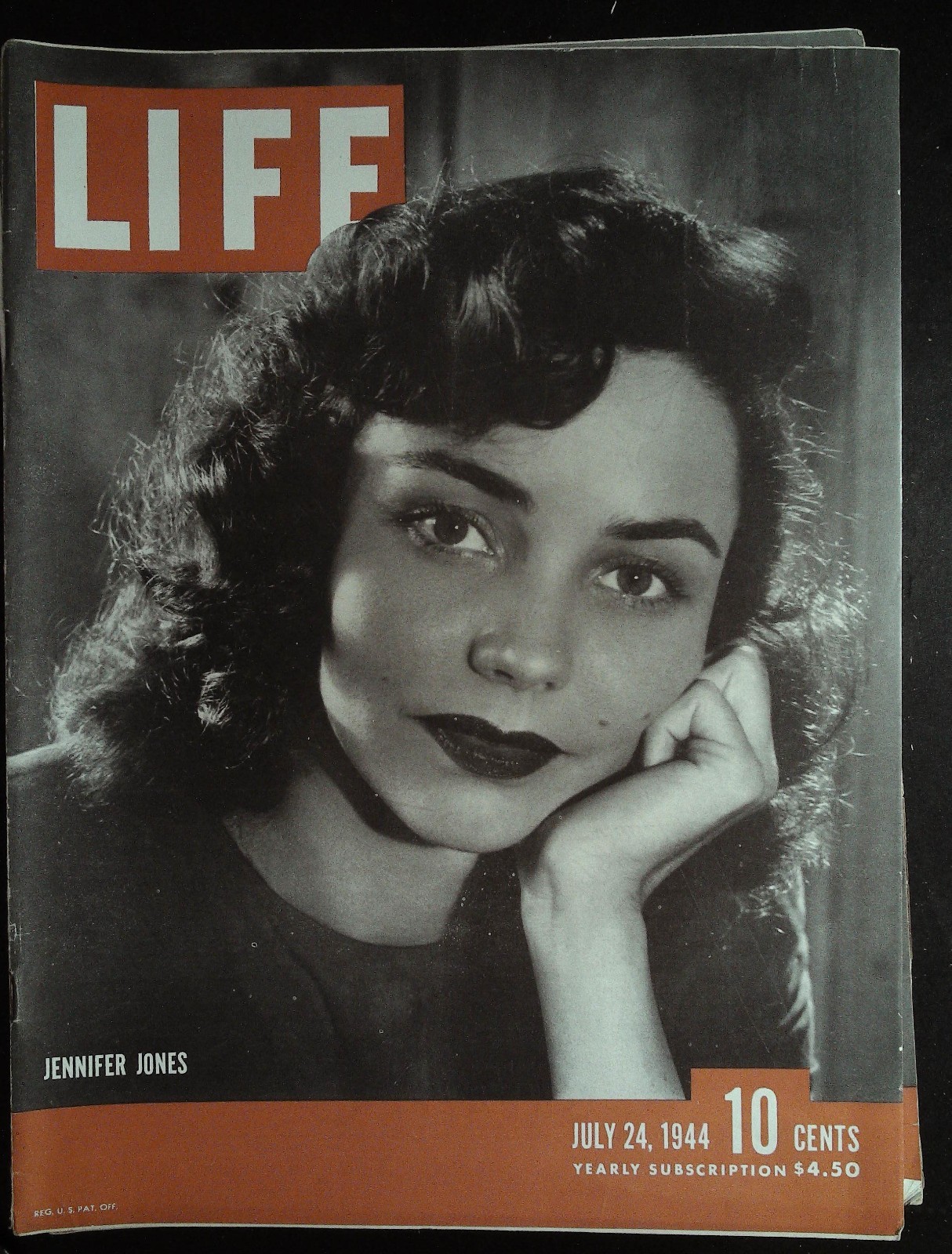 Life Magazine July 24, 1944 Jennifer Jones, WW II!