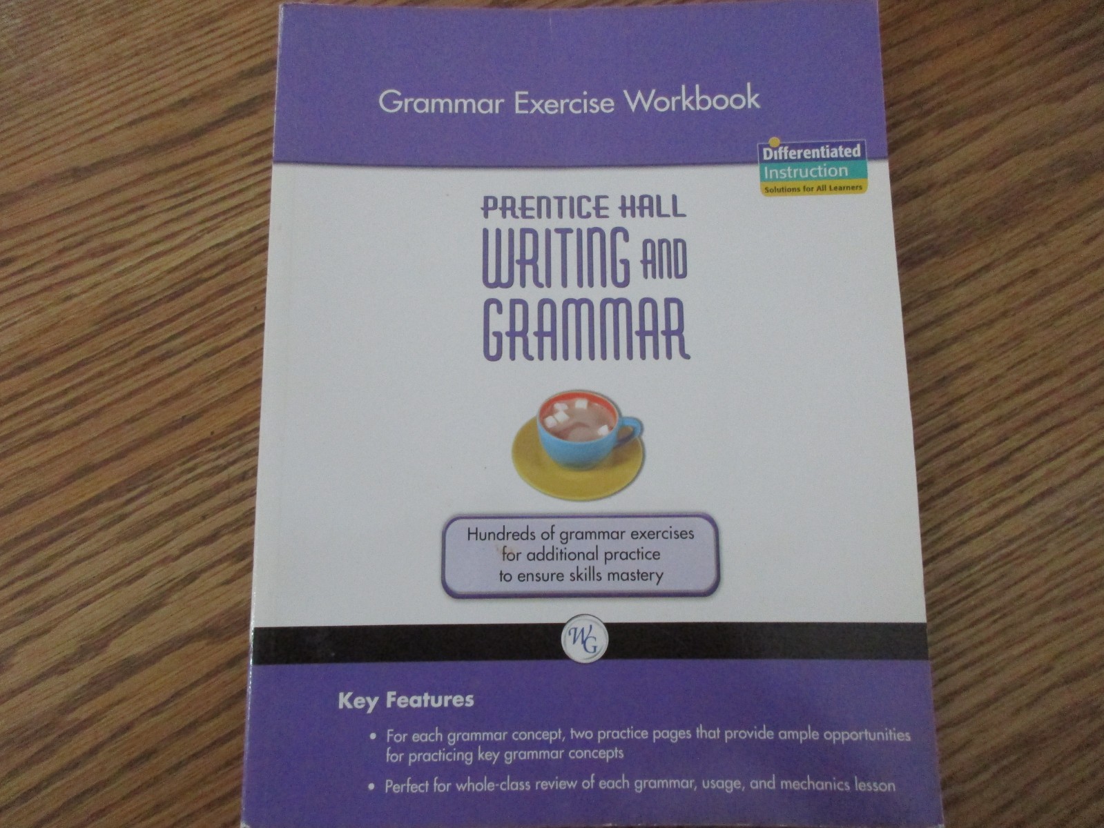 Prentice Hall Writing and Grammar – Grammar Exercise Workbook grade 10