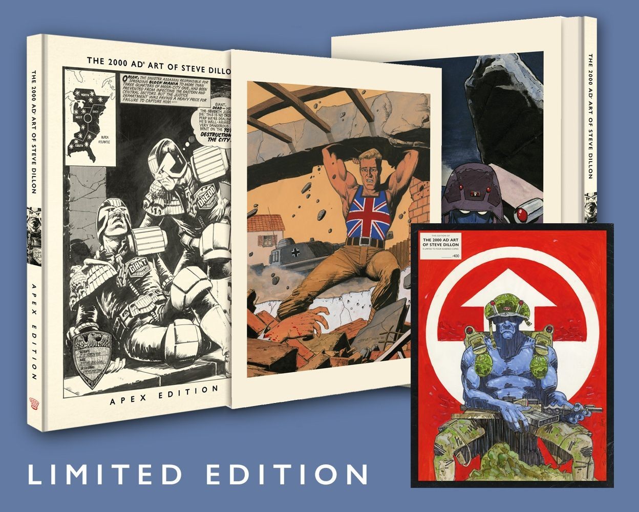 The 2000 AD Art of Steve Dillon APEX Edition