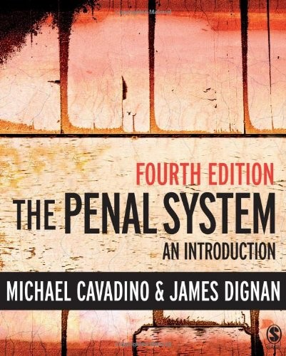 The Penal System: An Introduction by Dignan, James Hardback Book The Fast Free