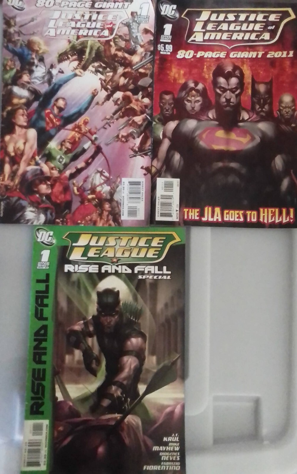 Justice League of America: One-Shots X 3