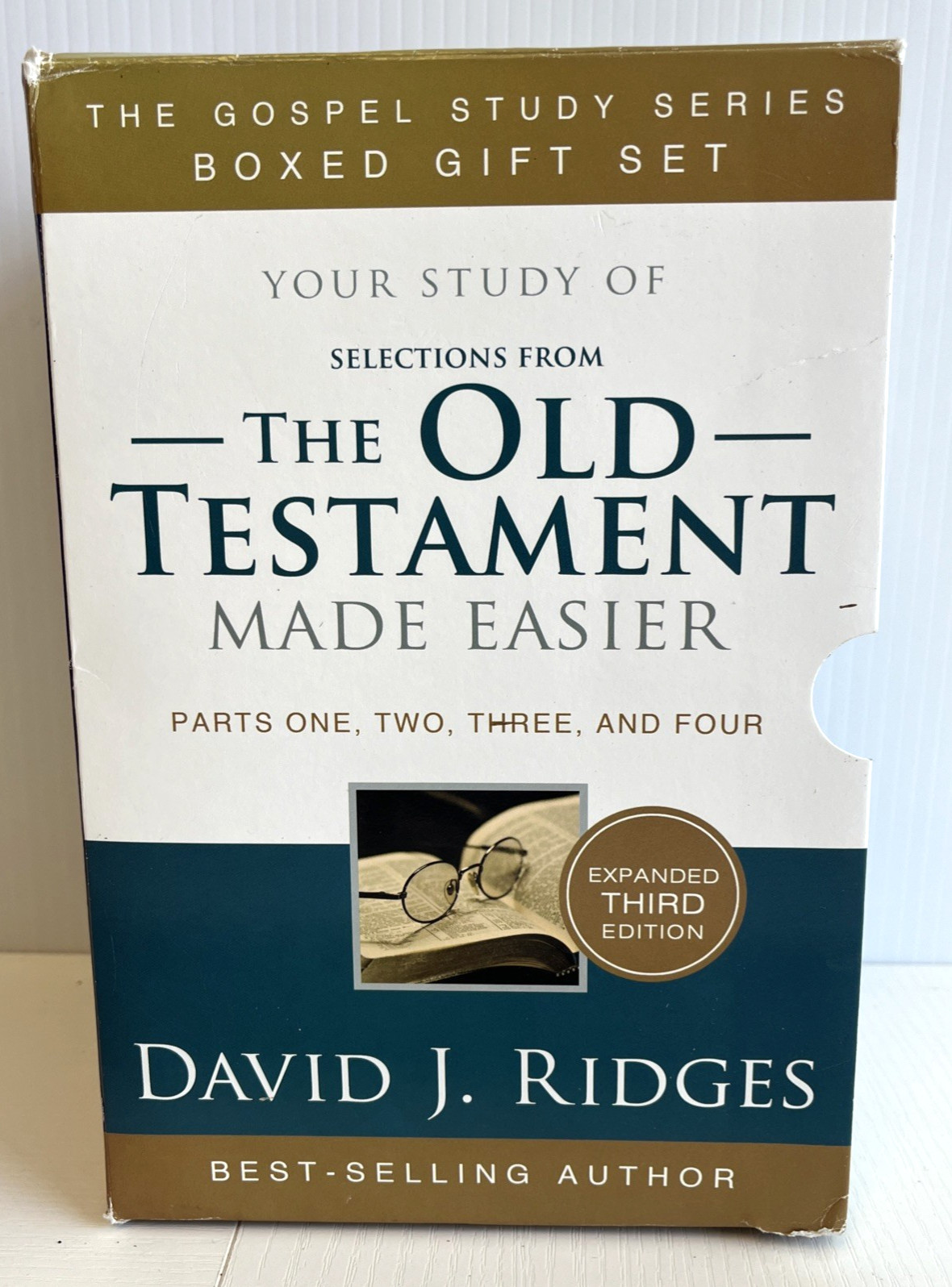 Old Testament Made Easier. Set of four paperback books by David J. Ridges.