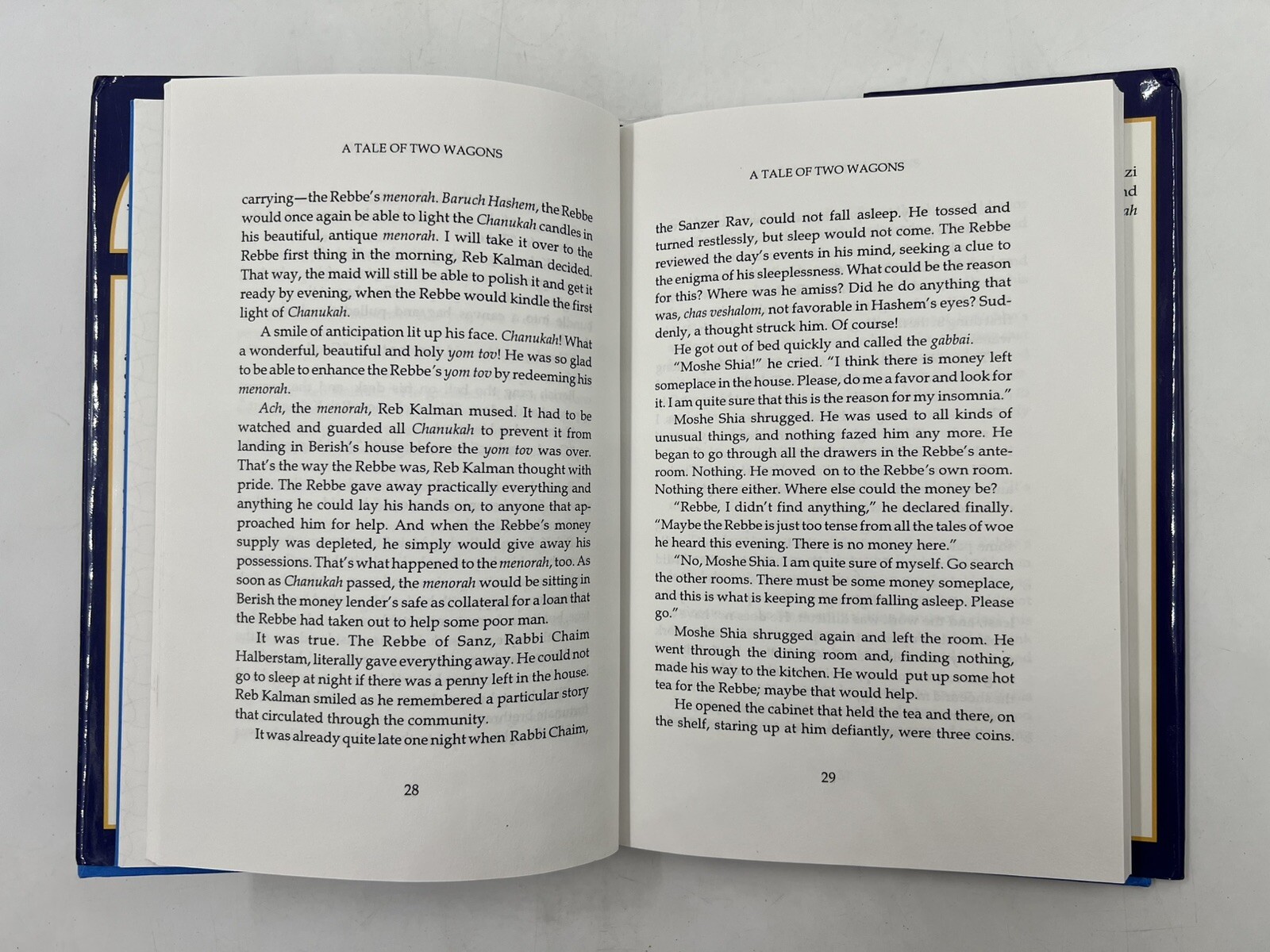 A TALE OF TWO WAGONS & OTHER CHANUKA STORIES (THE YOM TOV By Raizy Kessler