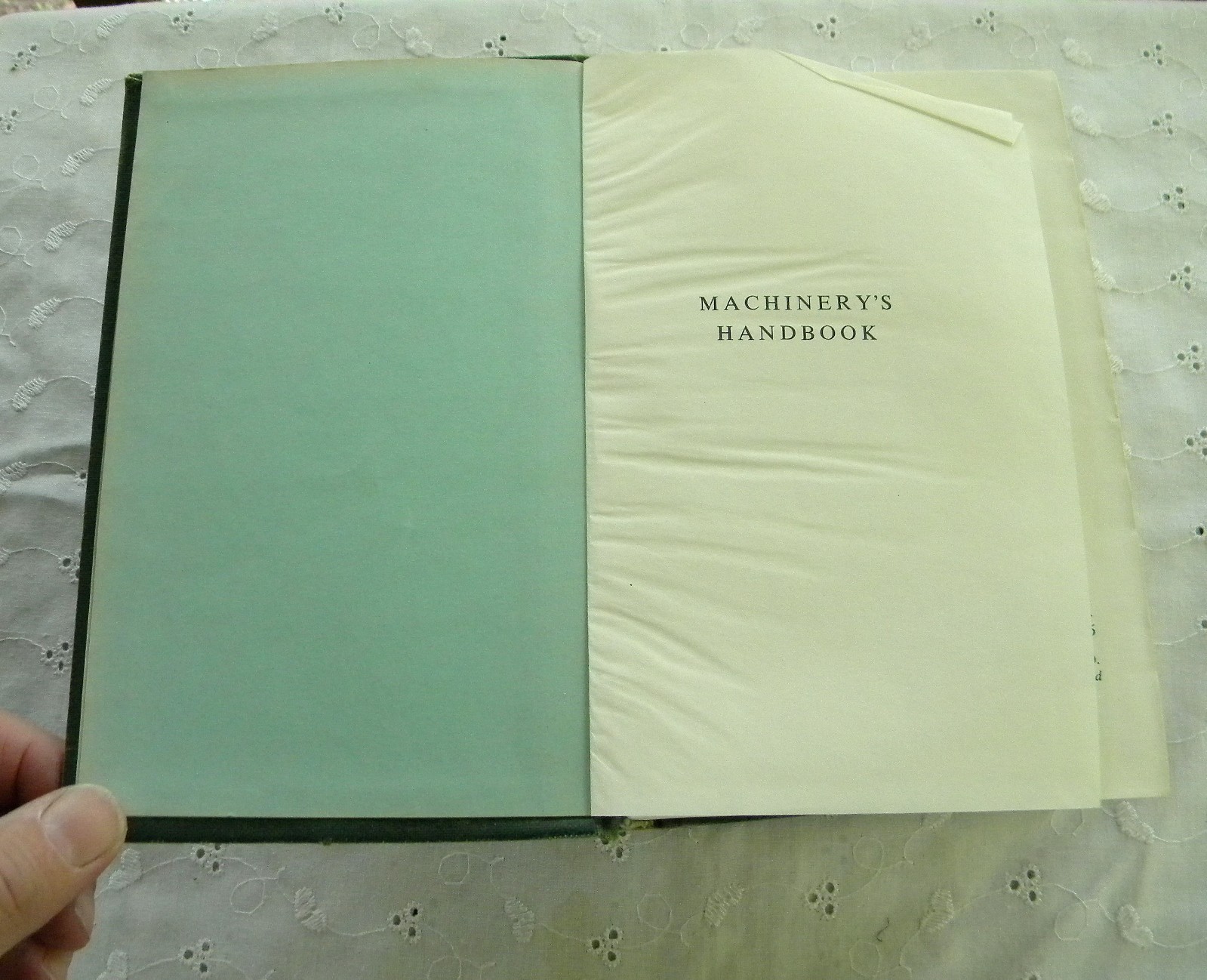 Machinery’s Handbook Eighteenth Edition HC 1968 Oberg & Jones Industrial Press