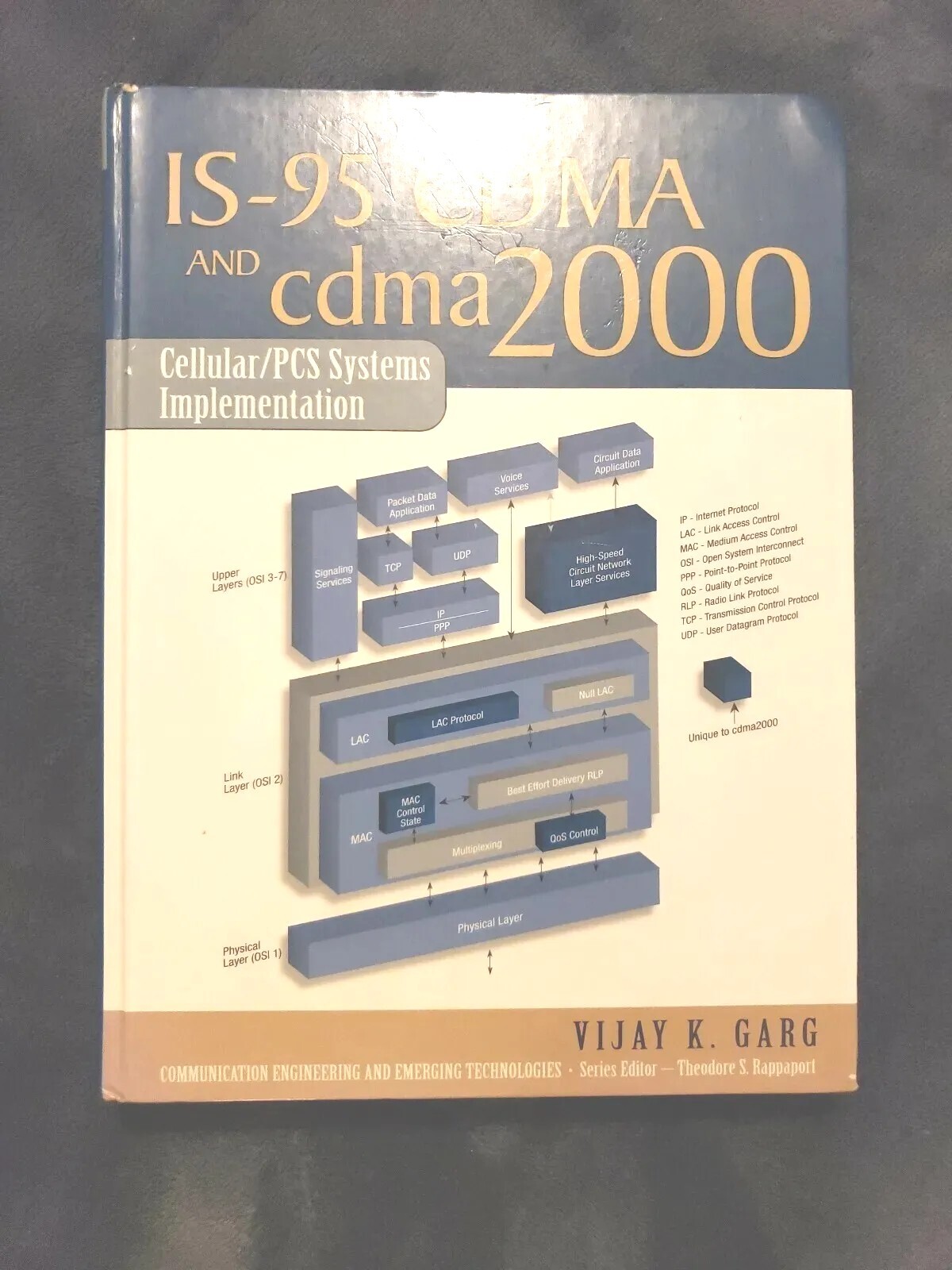 IS-95 CDMA & CDMA 2000 Vijay K. Garg Communication Engineering Technology
