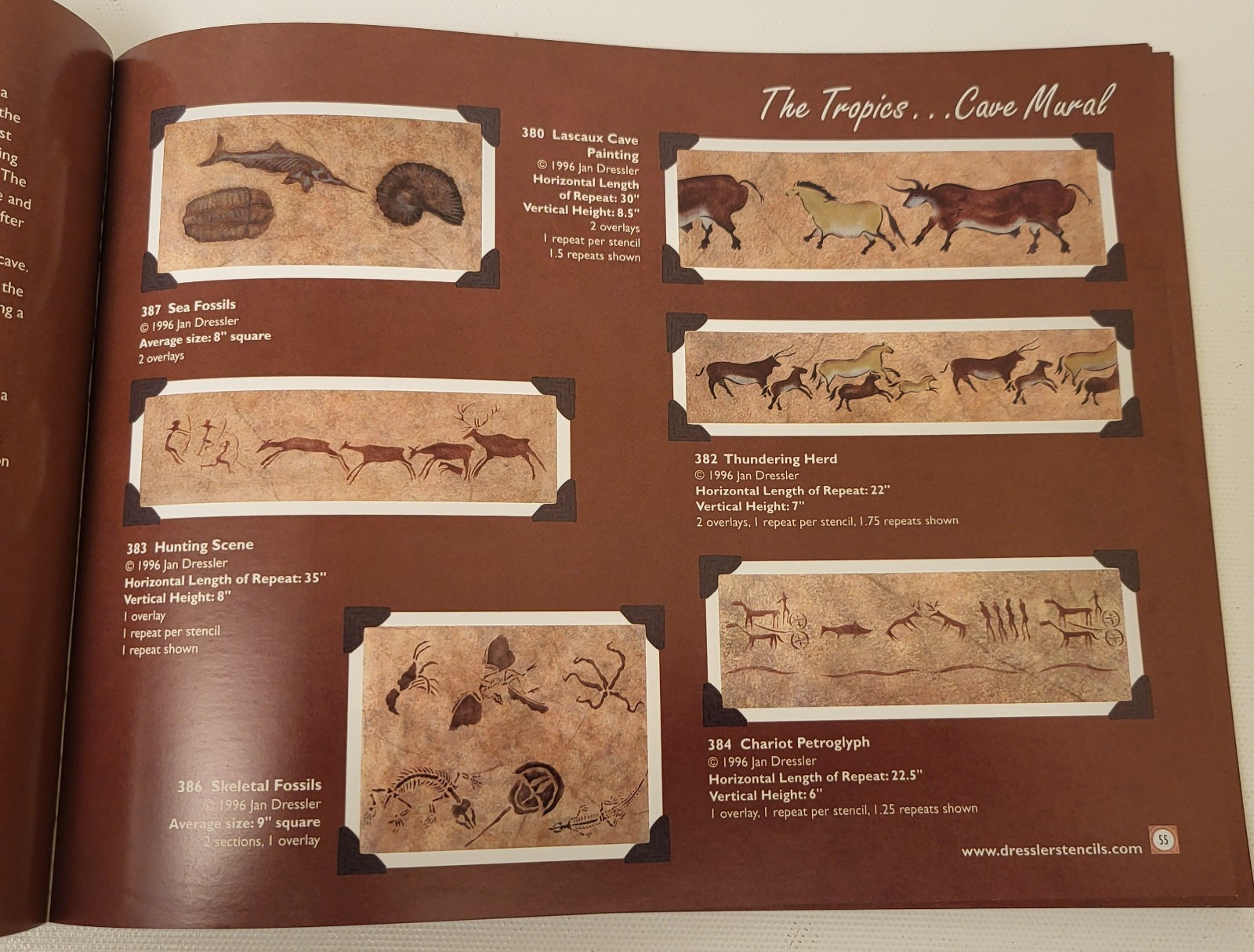 2001 Dressler Stencil Company Illustrated Product Catalog Book – 160 pages