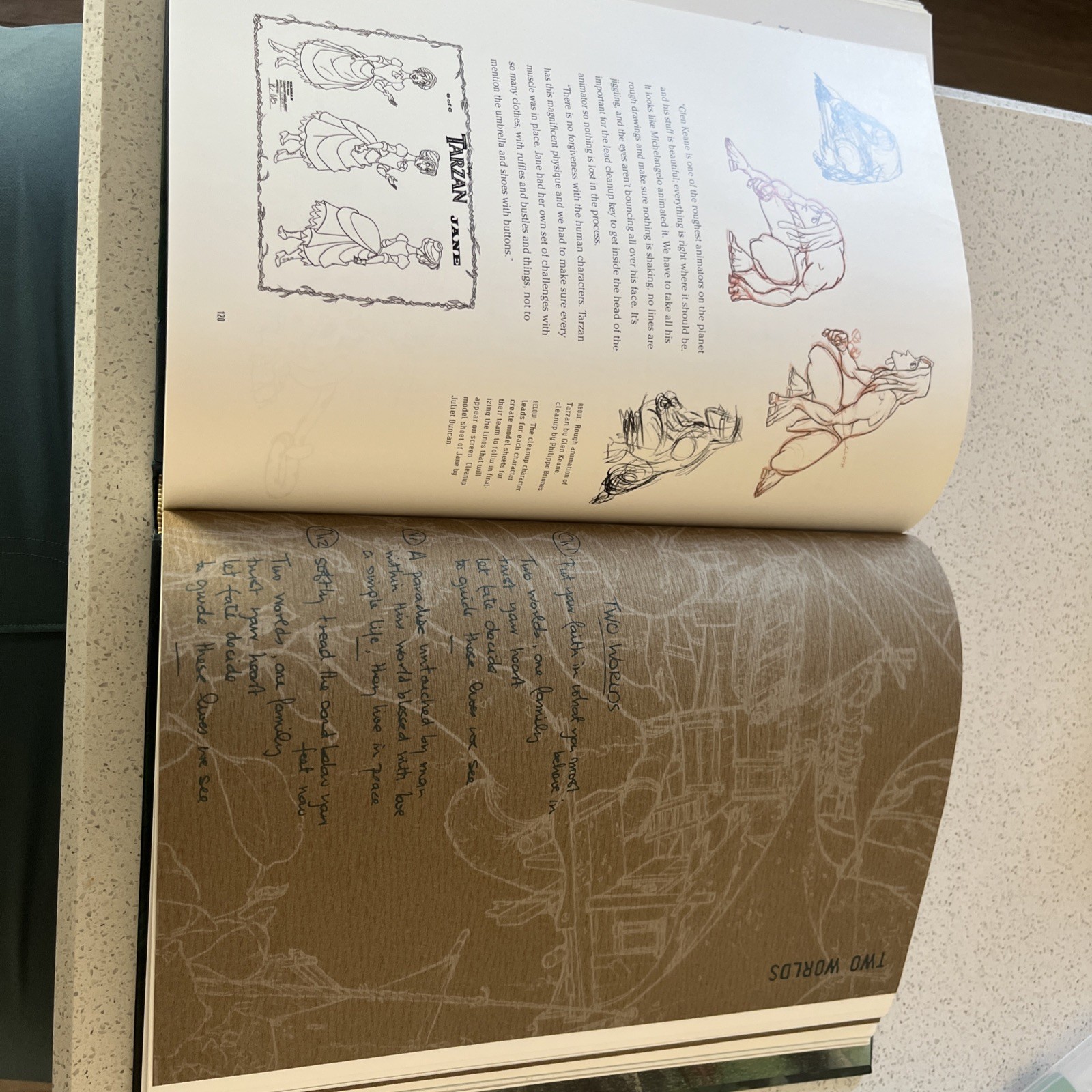 The Tarzan Chronicles by Howard E. Green Large Disney Hardcover Art Book 1999