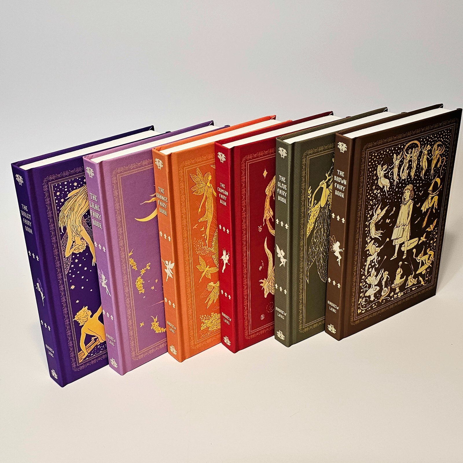 Andrew Lang Fairy Books Half Set HC – 6 Books – V,L,O,C,O,B – READ DESCRIPTION