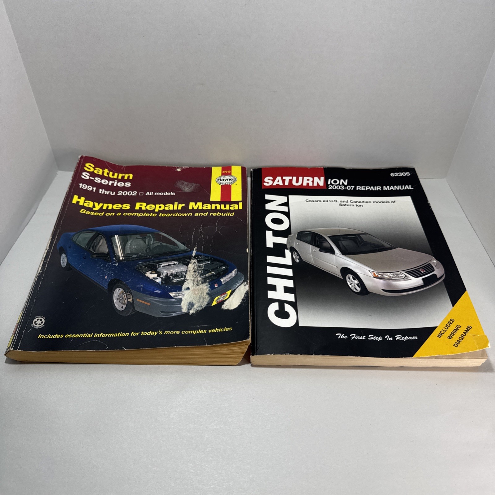 Chilton’s & Haynes Saturn Ion 2003-2007/S-Series 1999-2002 Repair Manuals