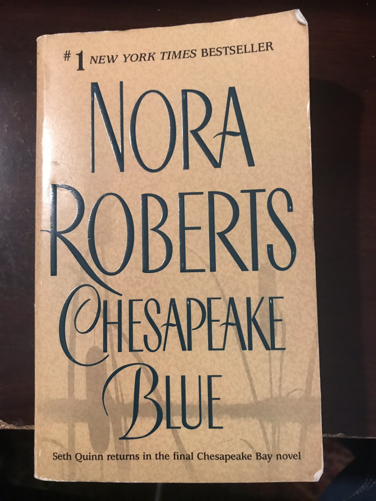 2002 “Chesapeake Blue” Book by Nora Roberts – Used, 371 Pages, Paperback
