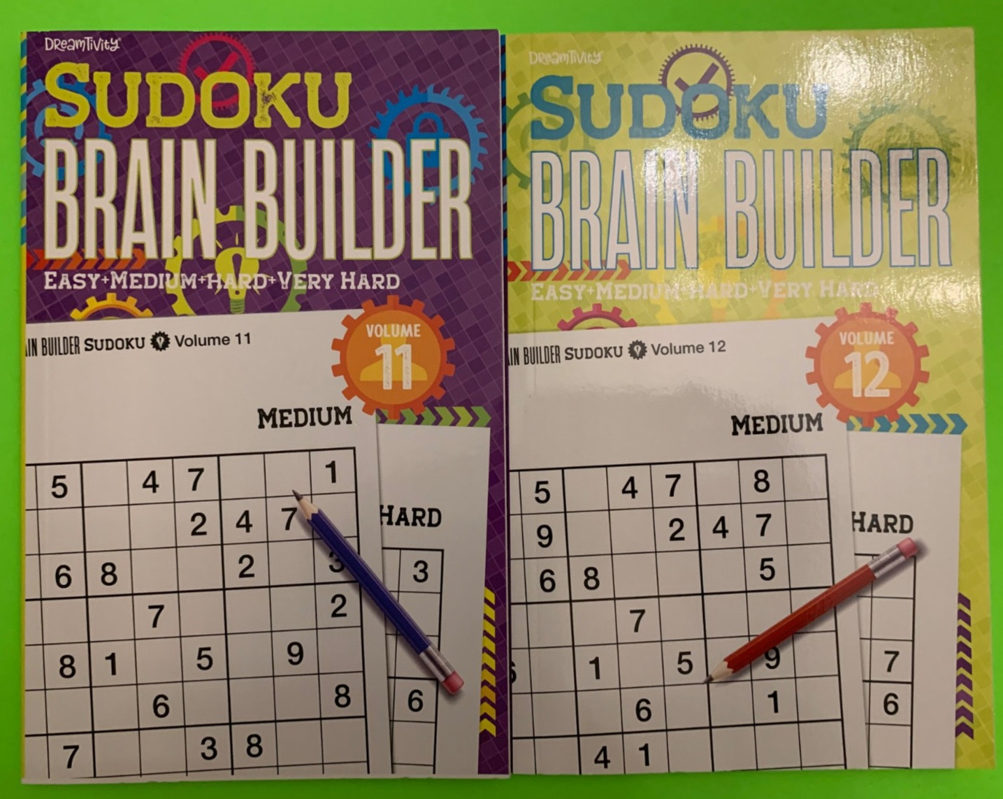 Dreamtivity Sudoku Brain Builder Vol. 11 – 12 Travel size