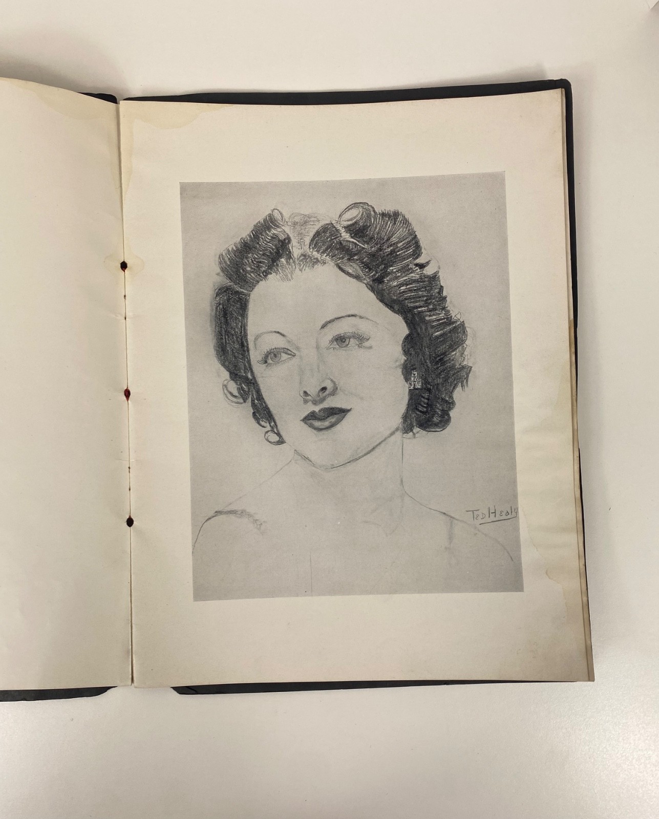VTG Caricatures By Ted Healy Soft Cover Sketch Book 1930’s Memorabilia RARE