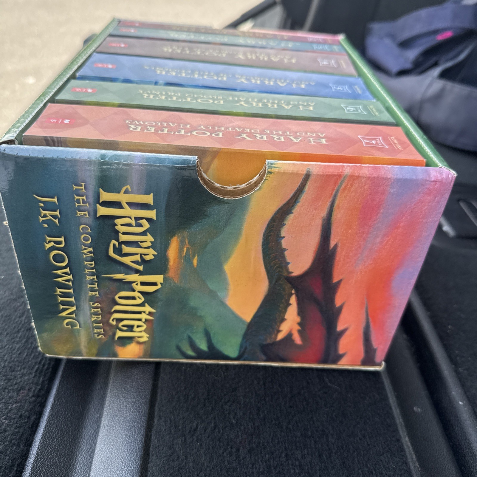Harry Potter The COMPLETE SERIES by JK Rowling Paperback Box Set Books 2-7