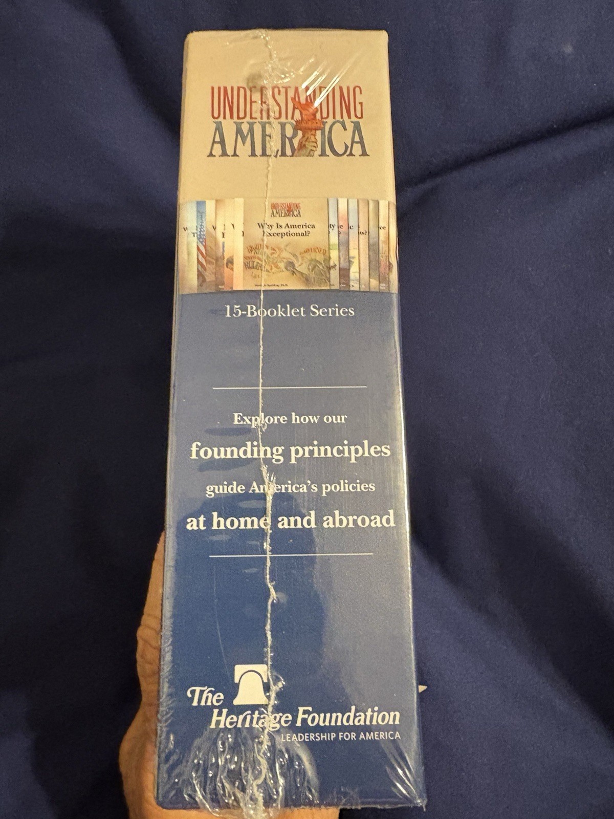 The Heritage Foundation Understanding America 15 Booklet Series Sealed. DC 3