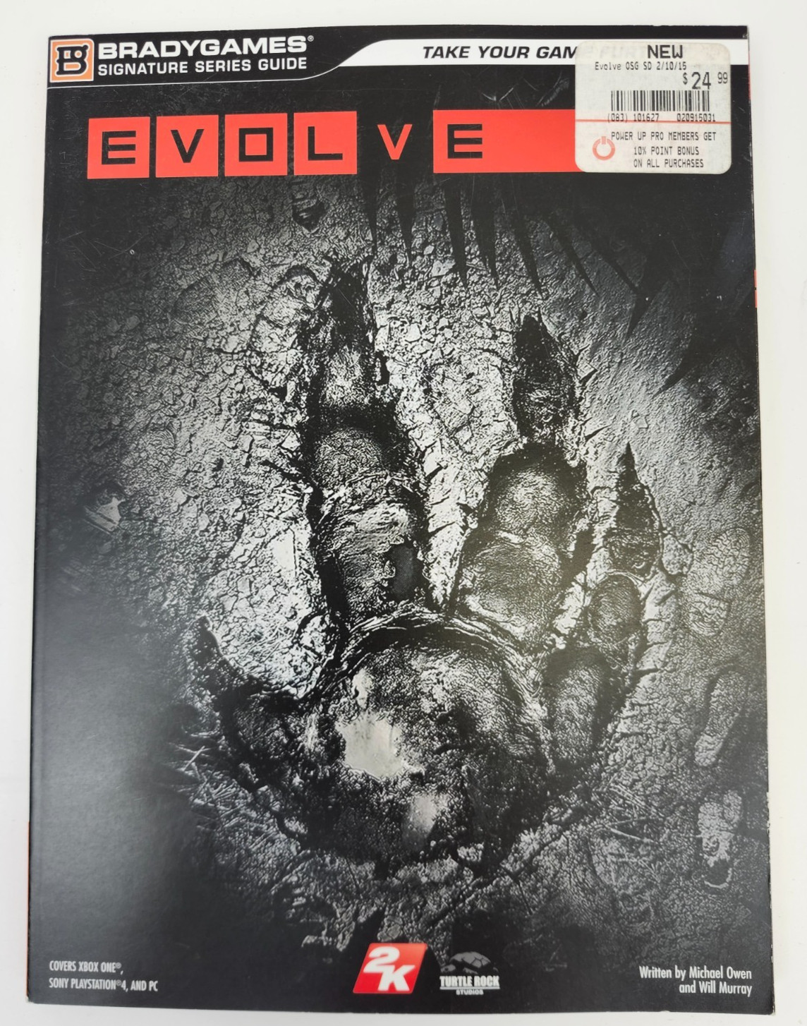 Evolve Video Game Official Gamer Gaming Guide Xbox PlayStation PC Bradygames
