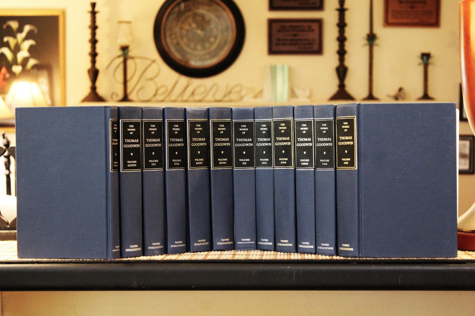THE WORKS OF THOMAS GOODWIN – 12 Volume Set – Tanski Publications 1996