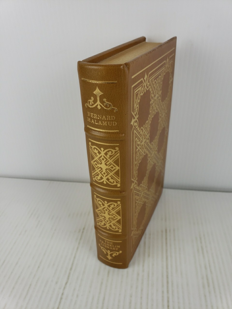 Franklin Library Bernard Malamud The Magic Barrel & Idiots First, 1978, Leather