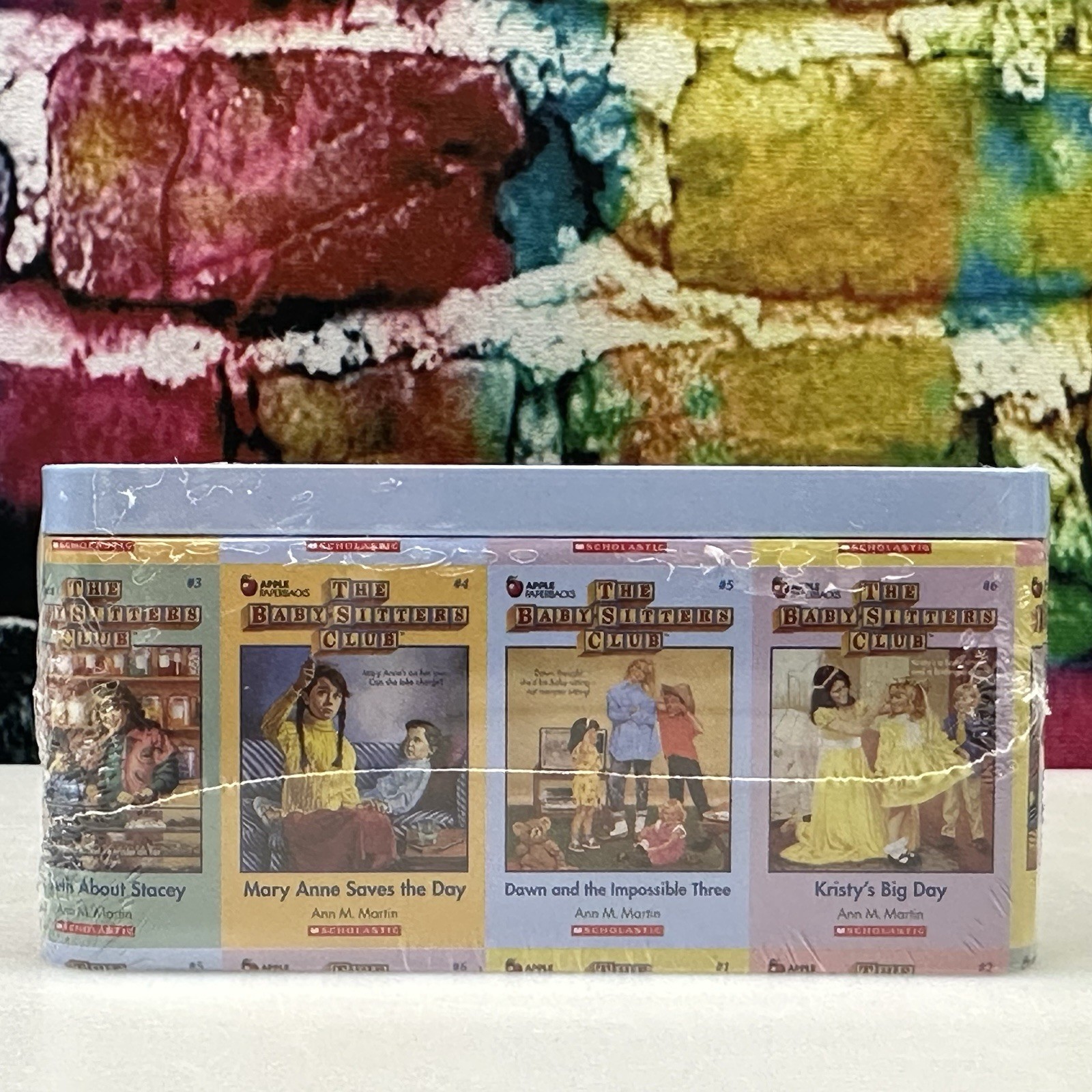 The Baby-Sitters Club Book Collection Retro Set by Ann M. Martin Tin Case NEW!