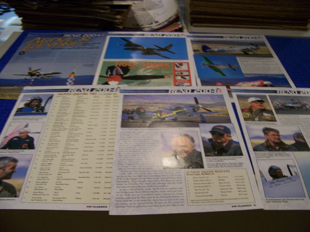2004 RENO AIR RACES “ABOVE AND BEYOND..”. HISTORY/PHOTOS/DETAILS (782KK)