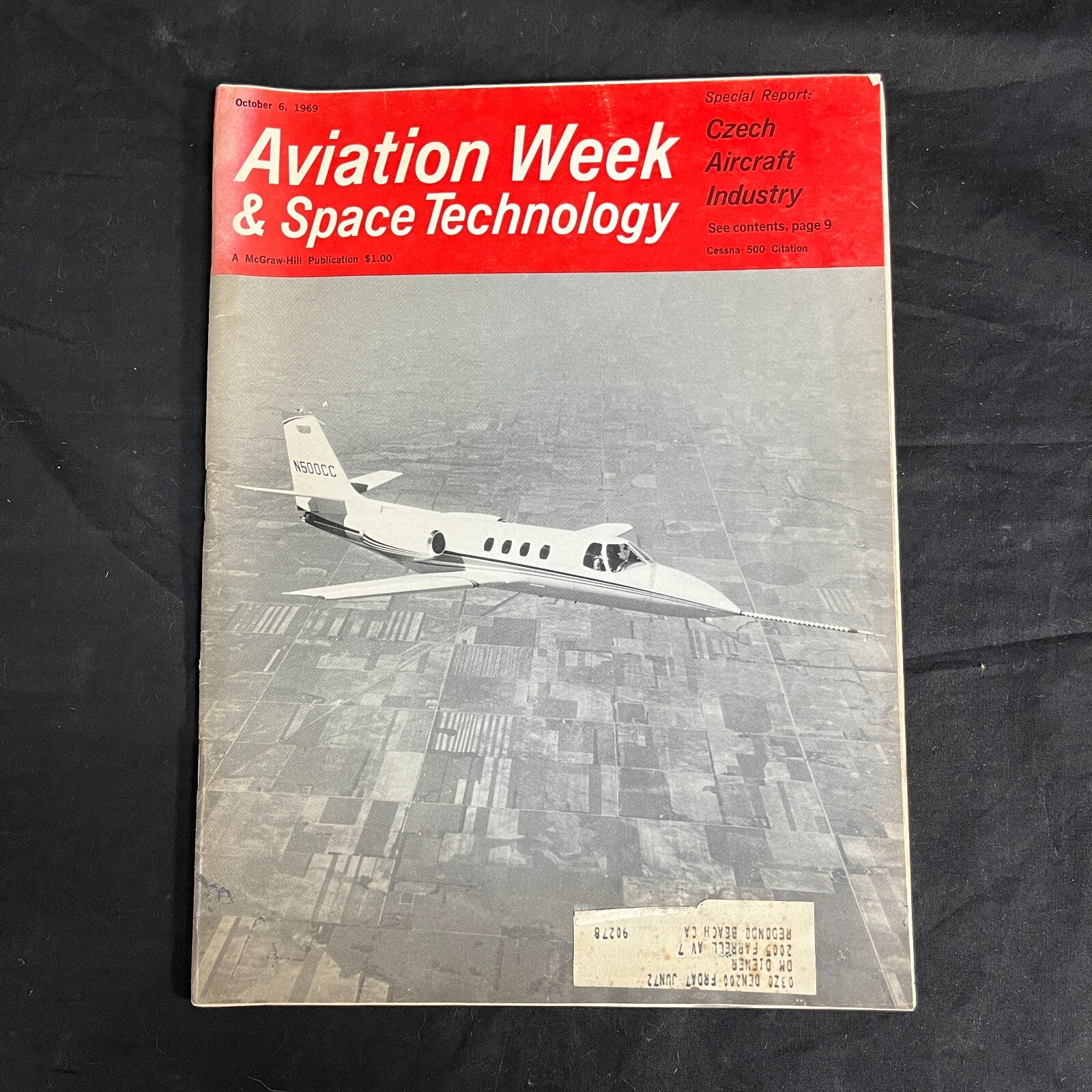 Aviation Week Publication October 6 – 1969