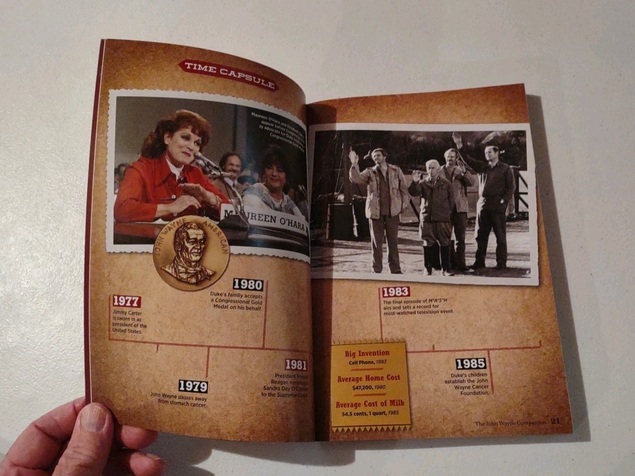 The John Wayne Companion: A – Paperback, by the Official John Wayne Magazine.