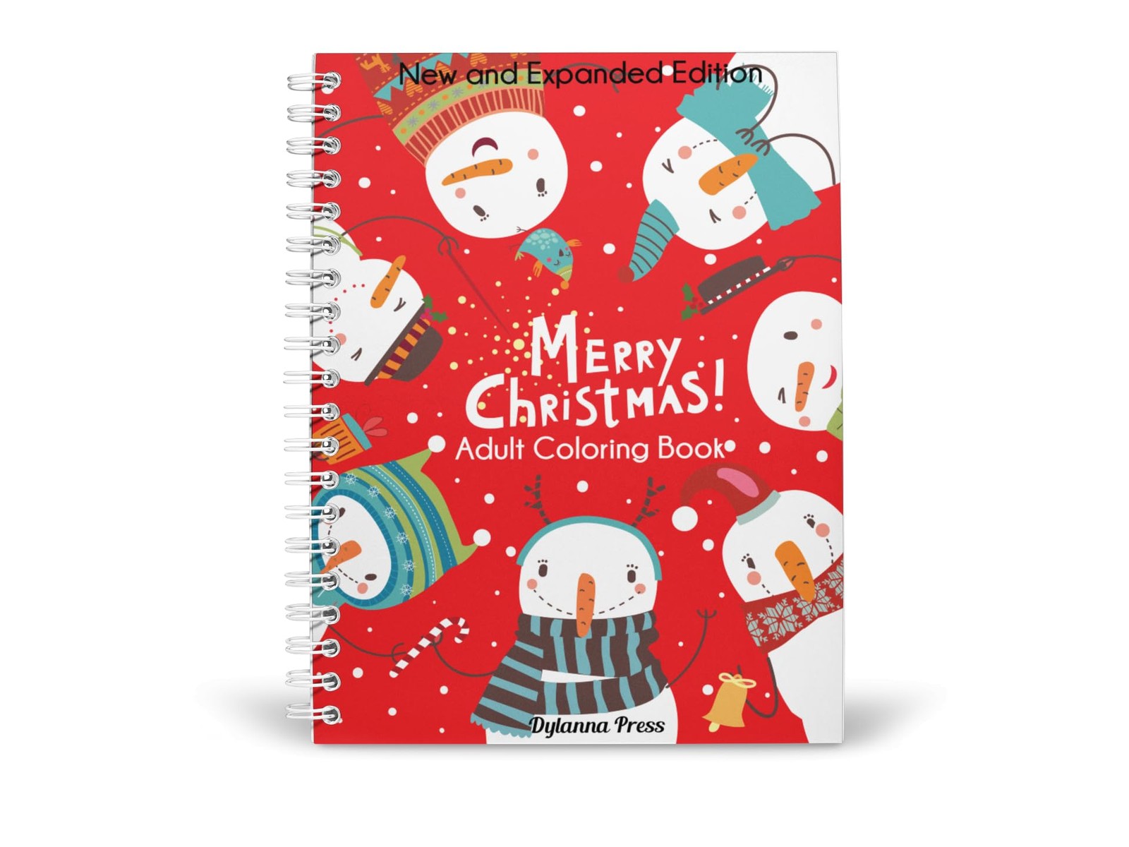 Merry Christmas Adult Coloring Book – Dylanna Press – Very Good – See condit…