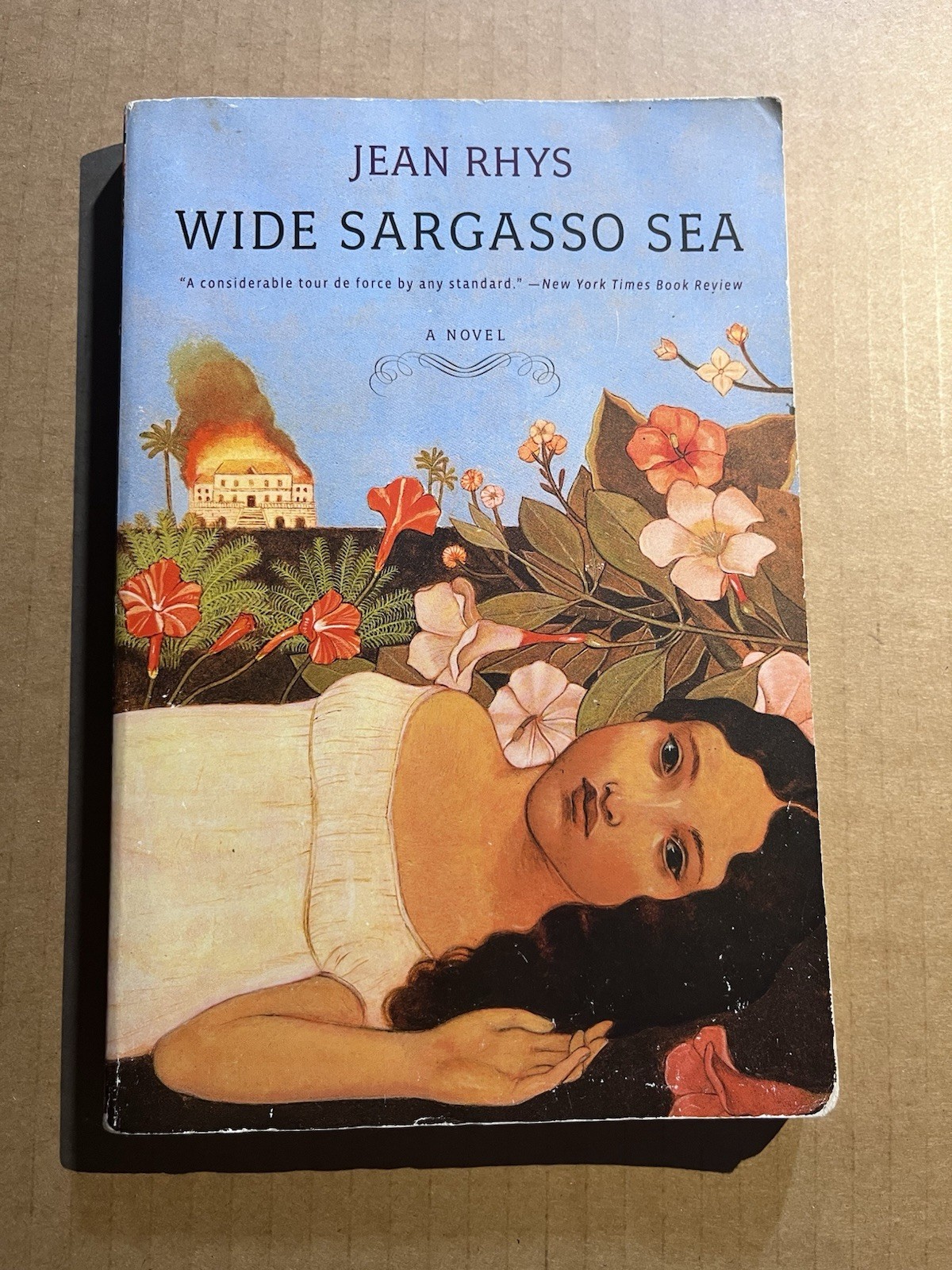 WIDE SARGASSO SEA by Jean Rhys 1992 Norton trade paperback