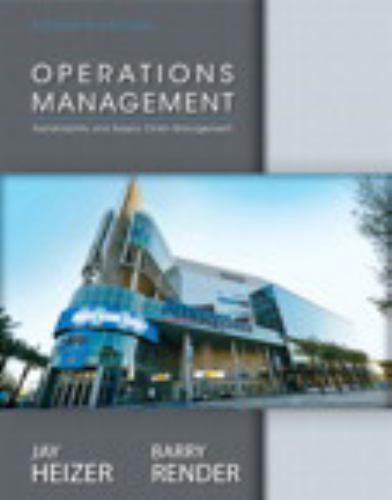 Operations Management (11th Edition), Heizer, Jay,Render, Barry, Good Book