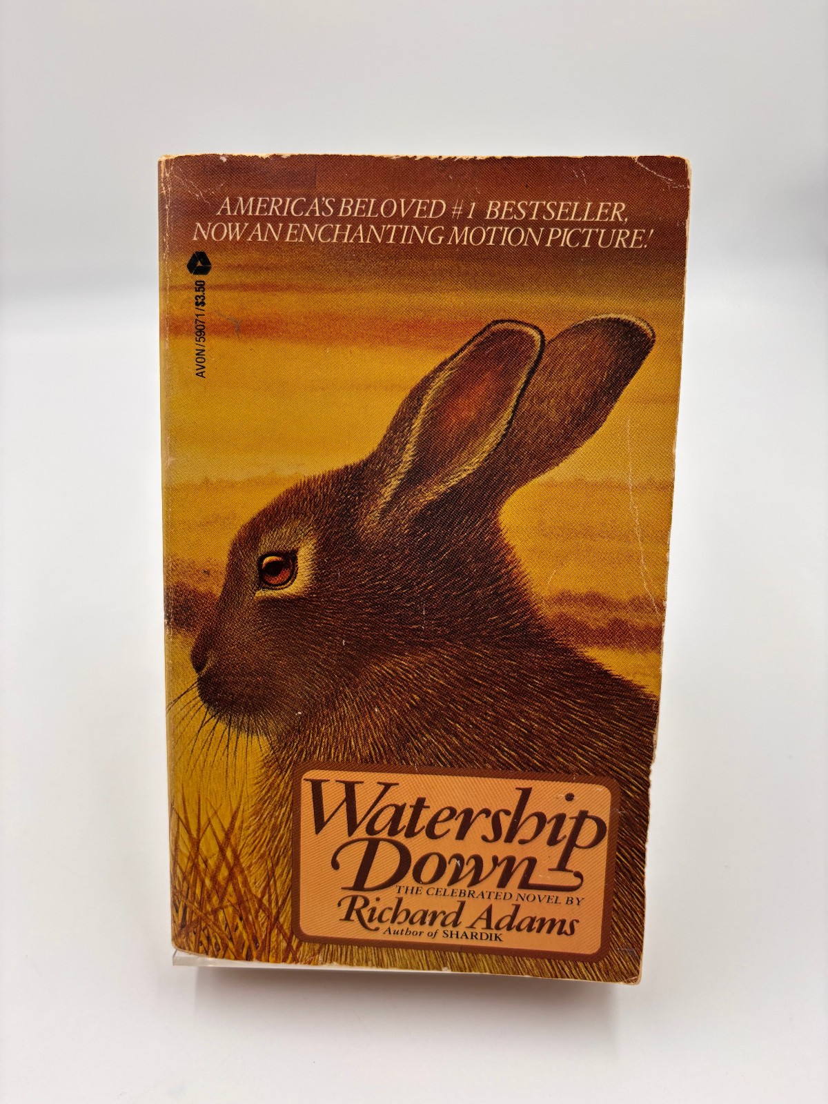 Watership Down Richard Adams Avon Paperback Movie Tie In Vintage 1970s