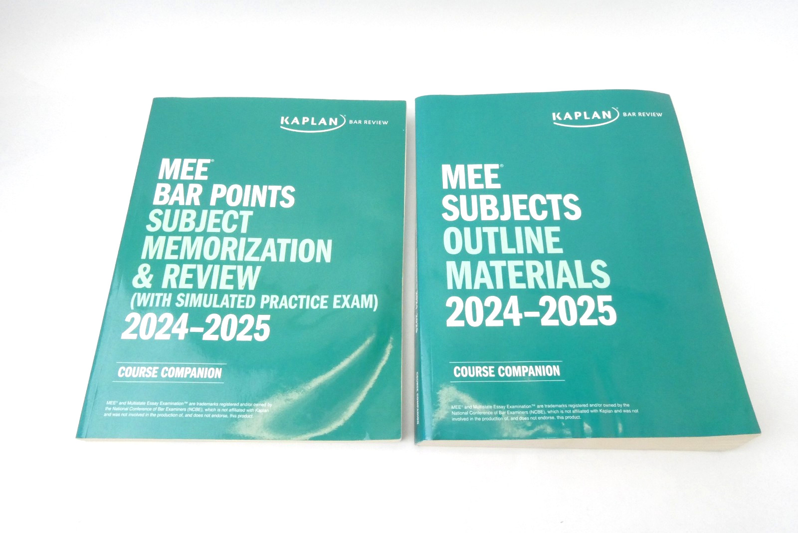 Kaplan Bar Review MEE Books 2024-2025 Subjects Outline & Points Memorization Lot