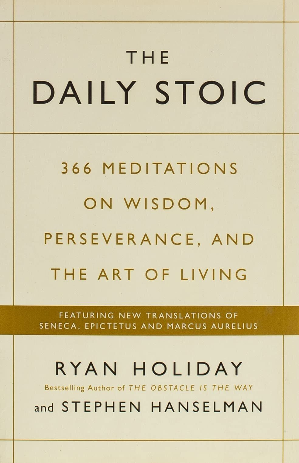 The Daily Stoic 366 Meditations on Wisdom By Ryan Holiday USA Stock