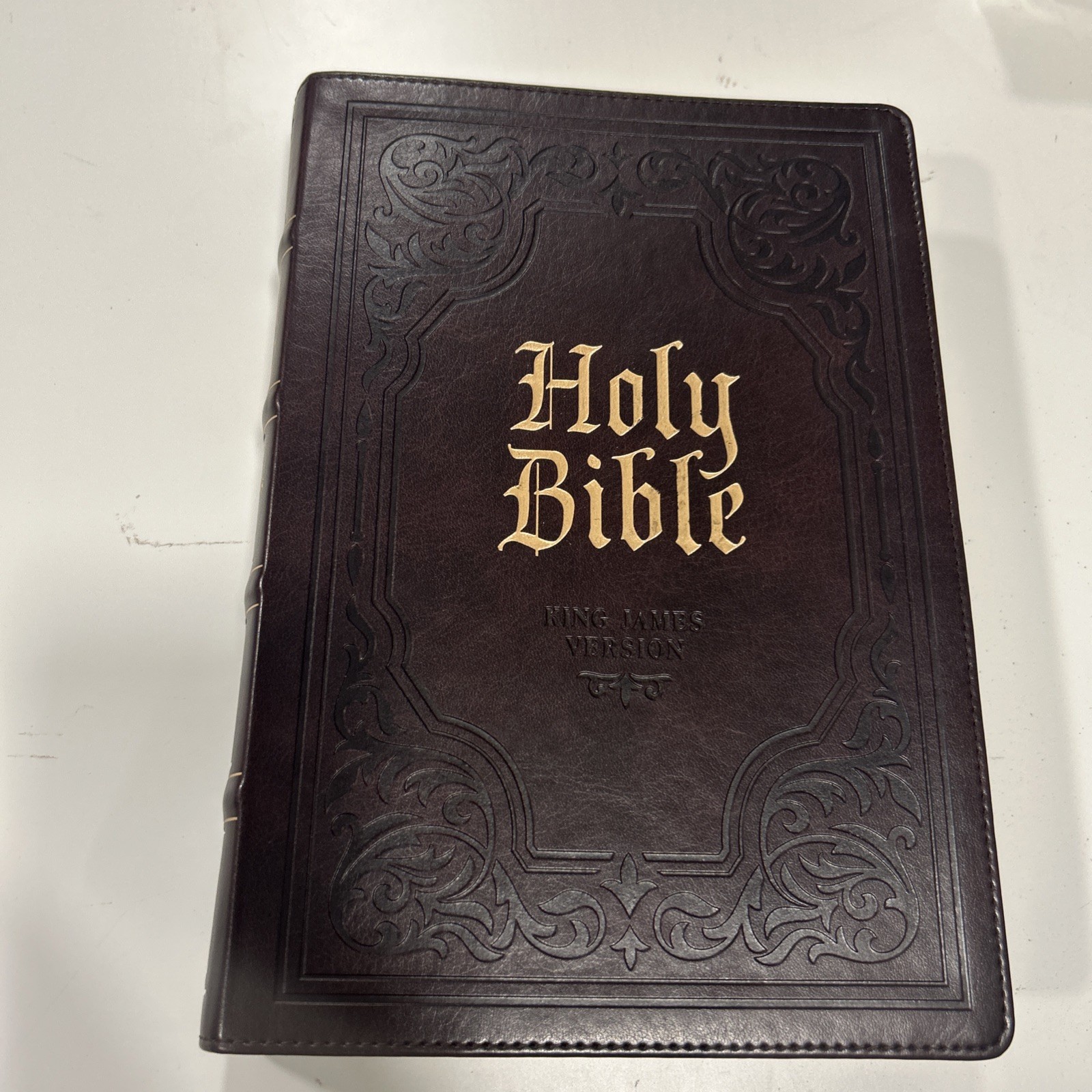 Holy Bible KJV Full Size Giant Print Edition- 2019 Leather Bound