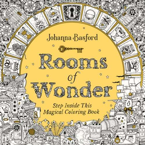 Rooms of Wonder: Step Inside This Magical Coloring Book by Johanna Basford: Used