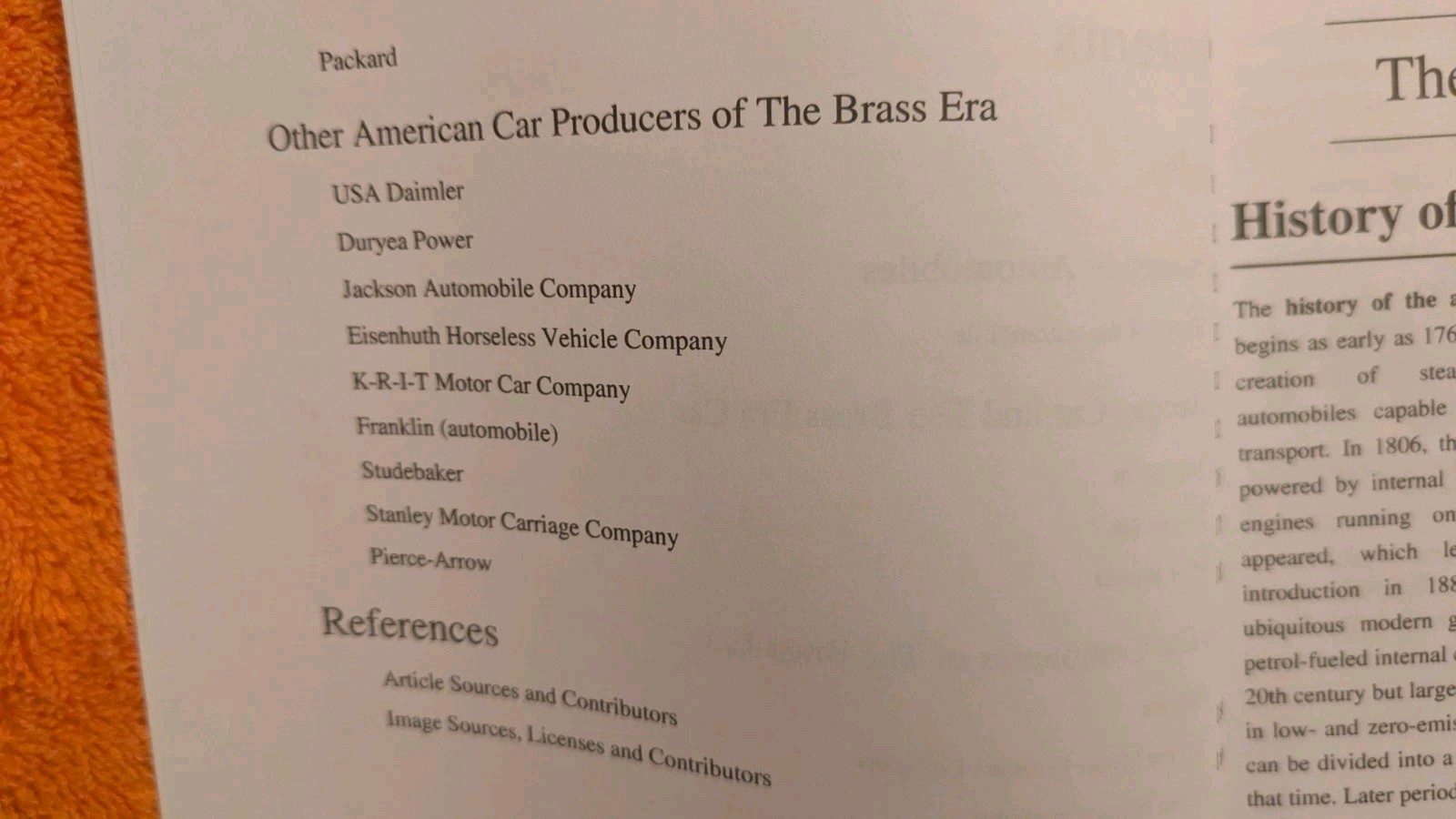SB Jeffrey, ANTIQUE CARS: A HISTORY OF THE BRASS ERA OF CAR BUILDING, 195pg, PB