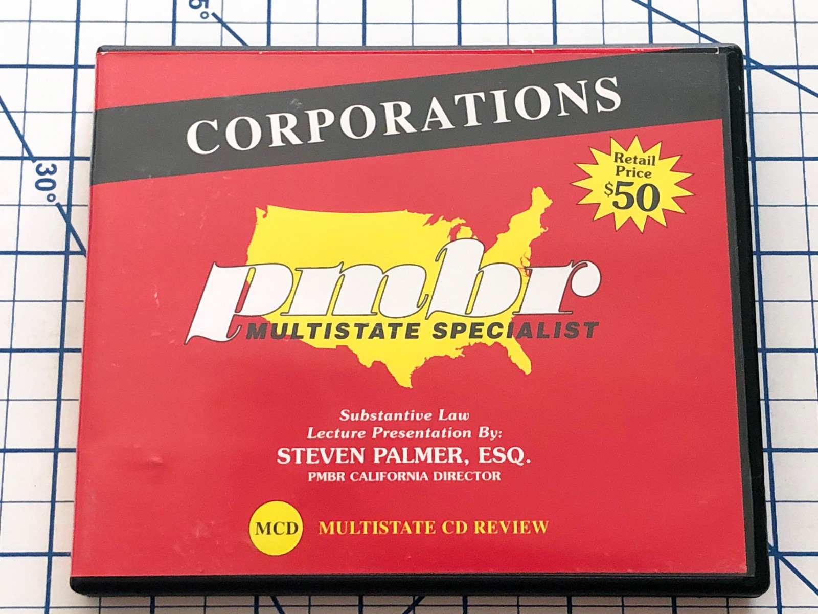 KAPLAN PMBR Multistate Bar Review MBE on Corporations Audio 4 CD set