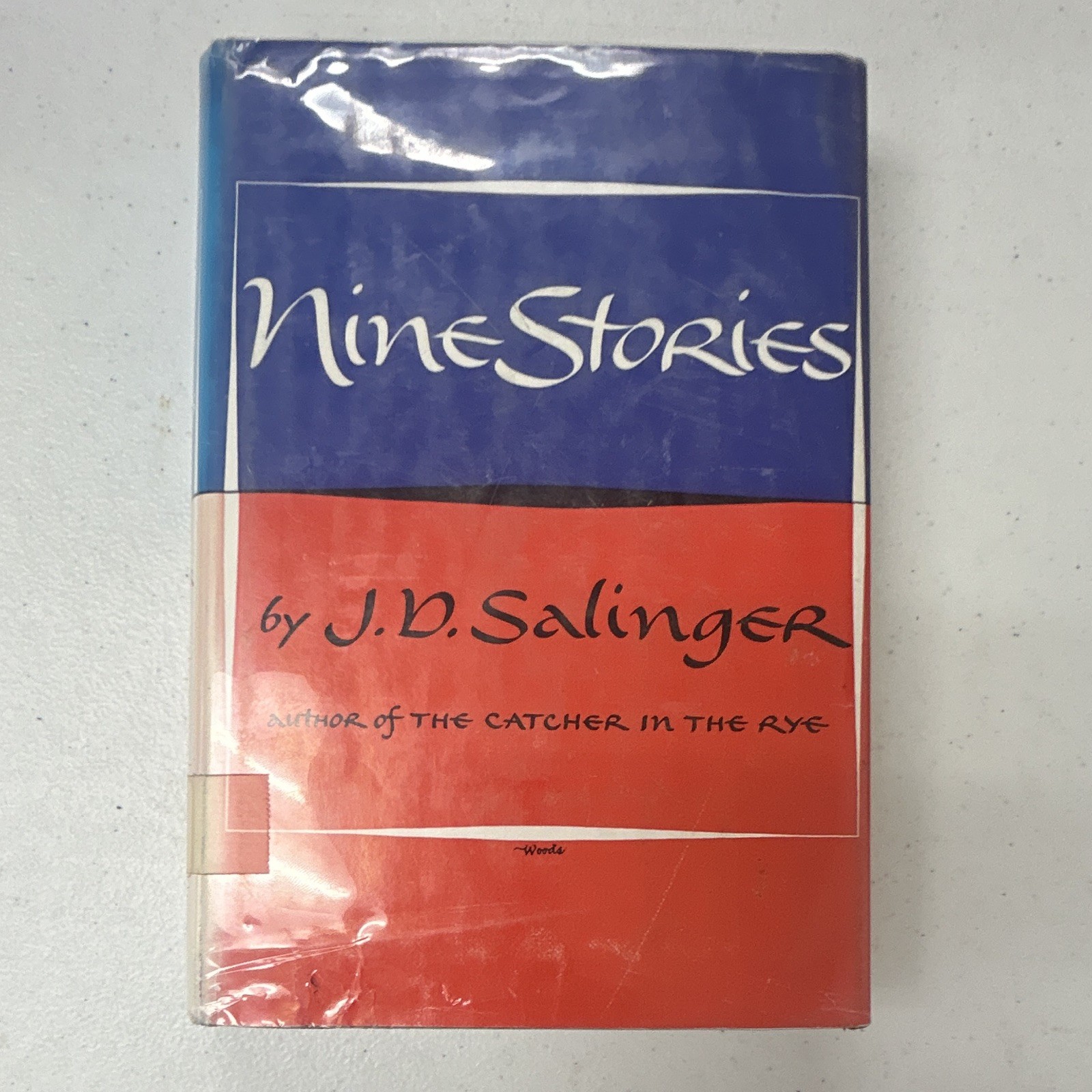 J.D. Salinger Nine Stories (1953) Hardcover w/ Dust Jacket, 20th, Ex-Lib