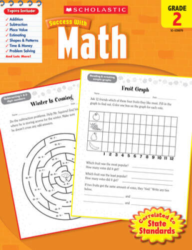 Scholastic Success with Math, Grade 2 (Scholastic Success with Workbooks – GOOD