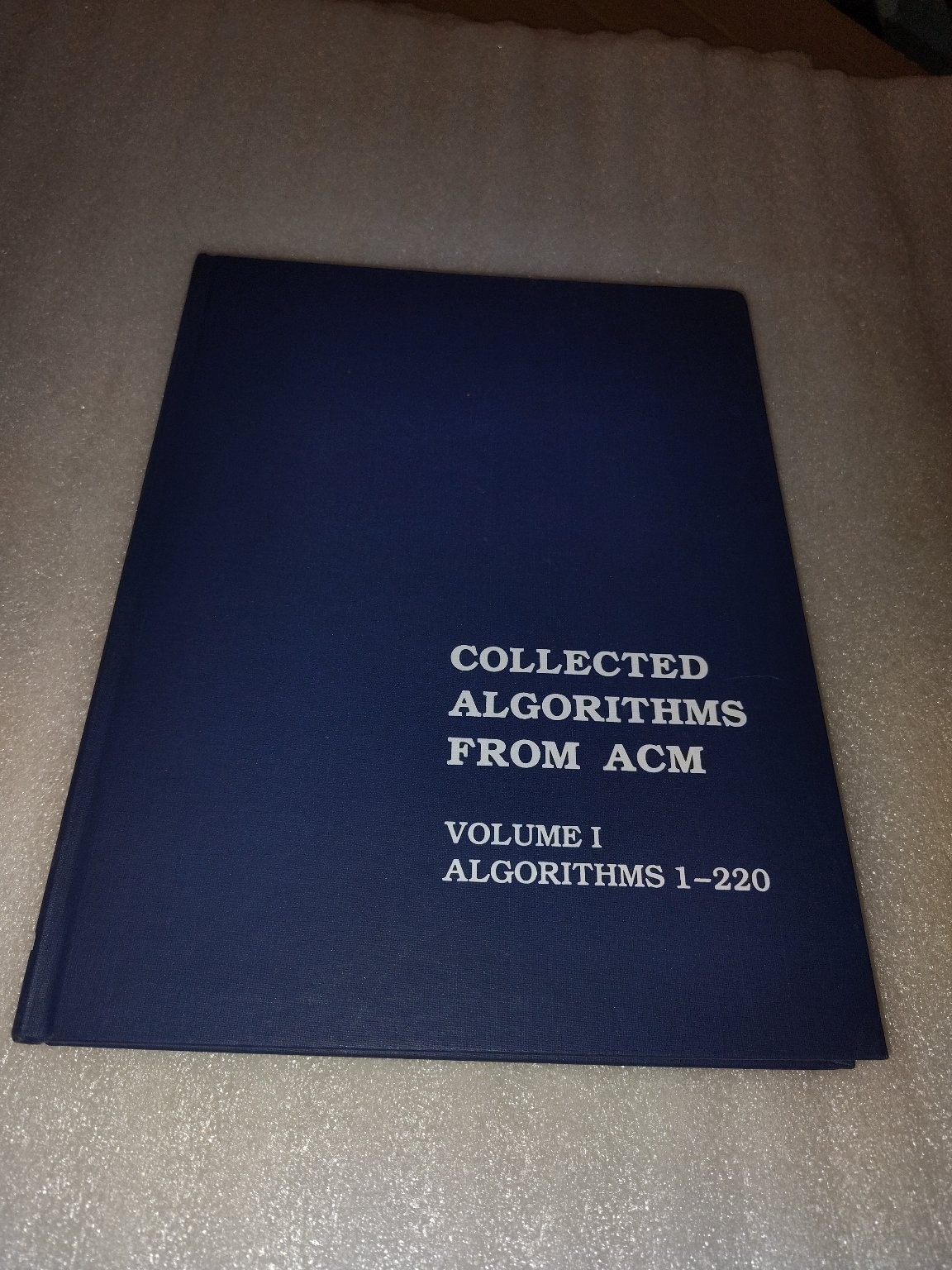 Collected Algorithms from ACM Volumes I-IV 1980-1983 Computer Science
